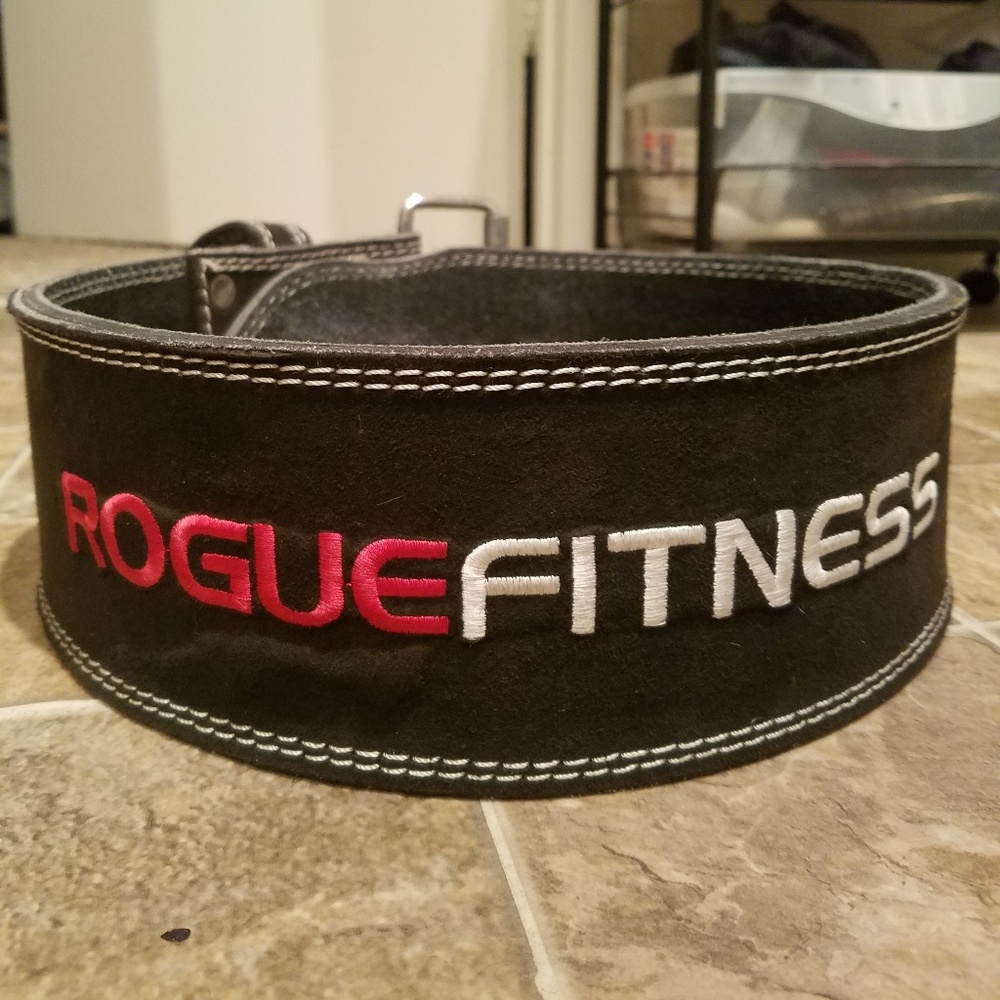 Rogue Fitness Econ 10mm Black Leather